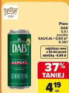 Carrefour Piwo DAB oferta