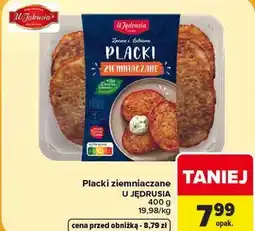 Carrefour Placki ziemniaczane U Jędrusia oferta
