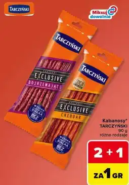 Carrefour Kabanosy Tarczyński Exclusive oferta