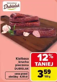 Carrefour Kiełbasa krucha pieczona DUBIELAK oferta