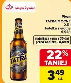 Carrefour Piwo Tatra Mocne oferta
