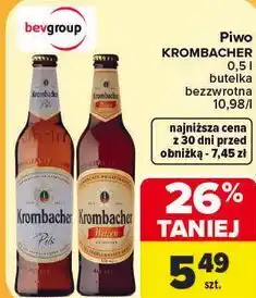 Carrefour Piwo Krombacher oferta