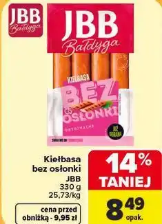 Carrefour Kiełbasa bez osłonki JBB oferta