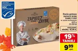 Carrefour Danie gotowe ZAPIECZ RYBĘ FAMILY FISH w sosie kurkowym oferta