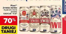 Carrefour Piwo Żywiec Retro 4-pak (4 x 0,5 l) oferta