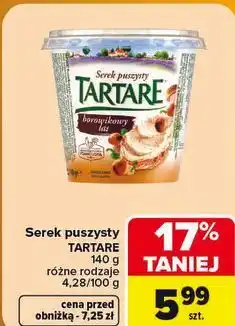 Carrefour Serek puszysty TARTARE borowikowy las oferta