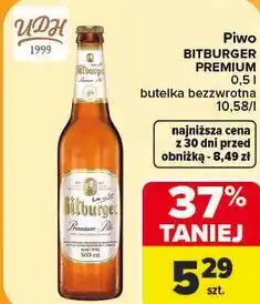 Carrefour Piwo Bitburger Premium oferta