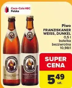 Carrefour Piwo Franziskaner Weiss, Dunkel oferta
