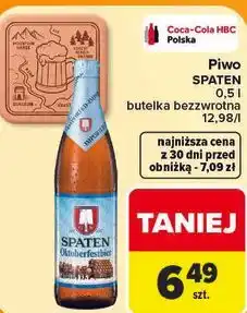 Carrefour Piwo Spaten oferta