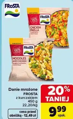 Carrefour FRoSTA Danie mrożone z kurczakiem oferta