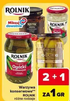 Carrefour Warzywa konserwowe Rolnik oferta