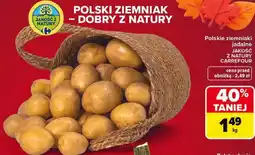 Carrefour Polskie ziemniaki jadalne Jakość z Natury Carrefour oferta