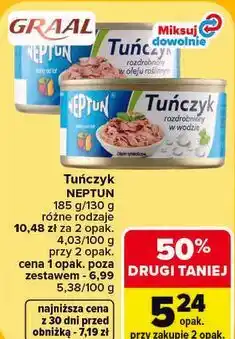 Carrefour Tuńczyk Neptun oferta