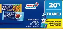 Carrefour Czekolada Wedel oferta