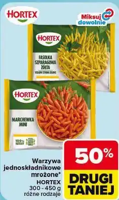 Carrefour Hortex Warzywa jednoskładnikowe mrożone oferta