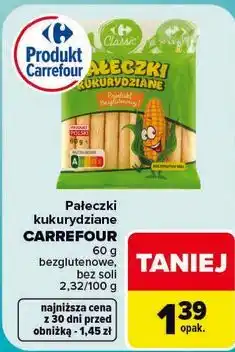Carrefour Pałeczki kukurydziane CARREFOUR Classic oferta