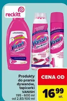 Carrefour Vanish Produkty do prania dywanów, tapicerki oferta