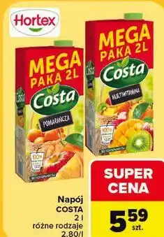 Carrefour Napój COSTA oferta