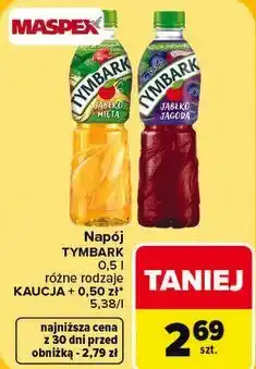 Carrefour Napój TYMBARK oferta