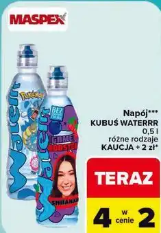 Carrefour Napój Kubuś Waterrr oferta