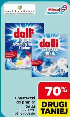 Carrefour Chusteczki do prania Dalli oferta