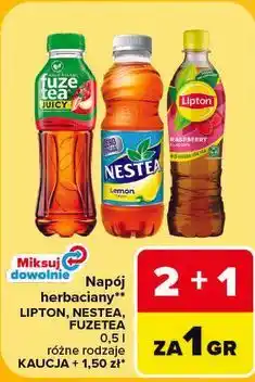 Carrefour Napój herbaciany Lipton, Nestea, Fuzetea oferta