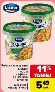 Carrefour Lisner Sałatka warzywna oferta