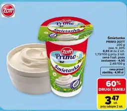Carrefour Śmietanka Primo Zott 30% oferta