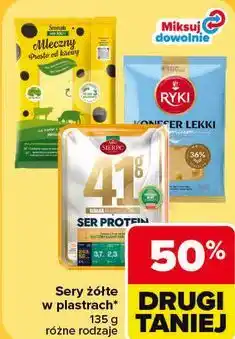 Carrefour Sery żółte w plastrach Ryki, Sierpc, Spomlek oferta