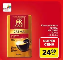 Carrefour Kawa mielona MK Café Crema oferta