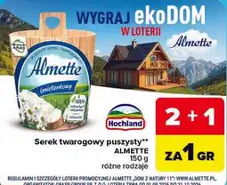 Carrefour Serek twarogowy puszysty Almette oferta