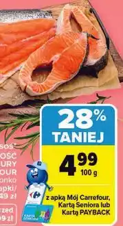 Carrefour Łosoś Jakość z Natury Carrefour dzwonko oferta