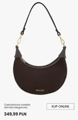 Ryłko Czekoladowa torebka damska elegancka Ryłko oferta