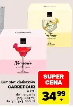 Carrefour Market Komplet kieliszków CARREFOUR do margarity / ginu oferta