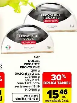 Carrefour Market Ser Provolone Dolce, Piccante Agriform oferta