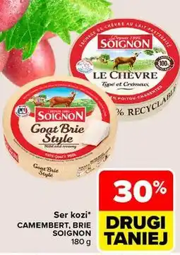 Carrefour Market Ser kozi Camembert, Brie Soignon oferta