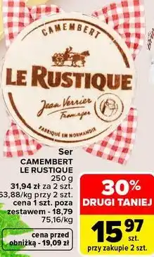 Carrefour Market Ser Camembert Le Rustique oferta