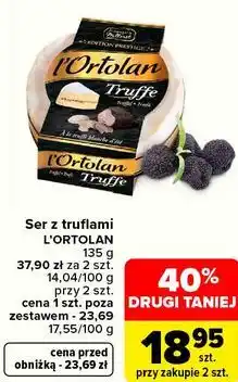 Carrefour Market Ser z truflami L'ORTOLAN oferta