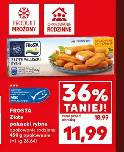 Kaufland Paluszki rybne Frosta oferta