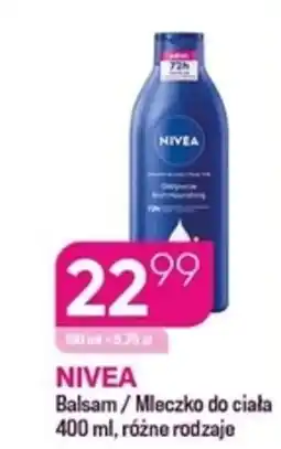 Koliber drogerie Nivea Balsam/Mleczko do ciała oferta