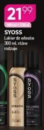 Koliber drogerie Syoss Lakier do włosów oferta