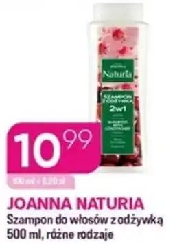 Koliber drogerie JOANNA NATURIA Szampon do włosów z odżywką oferta