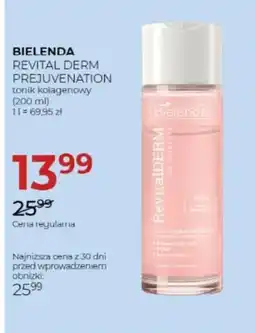 Jawa Drogerie Bielenda revital derm prejuvenation tonik kolagenowy oferta
