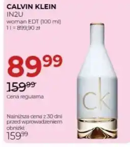 Jawa Drogerie Calvin klein in2u woman edt oferta