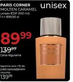 Jawa Drogerie Paris corner molten caramel unisex edp oferta