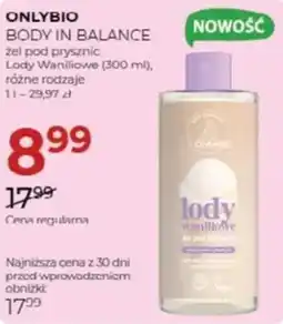 Jawa Drogerie Onlybio body in balance oferta