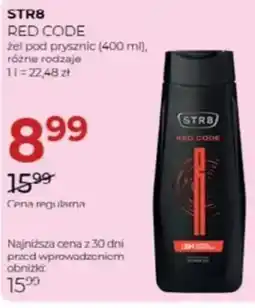 Jawa Drogerie Str8 red code żel pod prysznic oferta