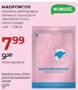 Jawa Drogerie Madforcos rękawica peelingująca delikatne złuszczanie nawilżanie oferta
