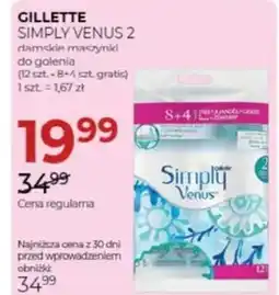 Jawa Drogerie Gillette simply venus 2 oferta