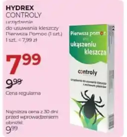 Jawa Drogerie Hydrex controly do usuwania kleszczy pierwsza pomoc oferta